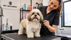 Professional pet grooming