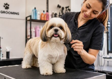 Professional pet grooming