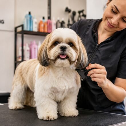 Professional pet grooming