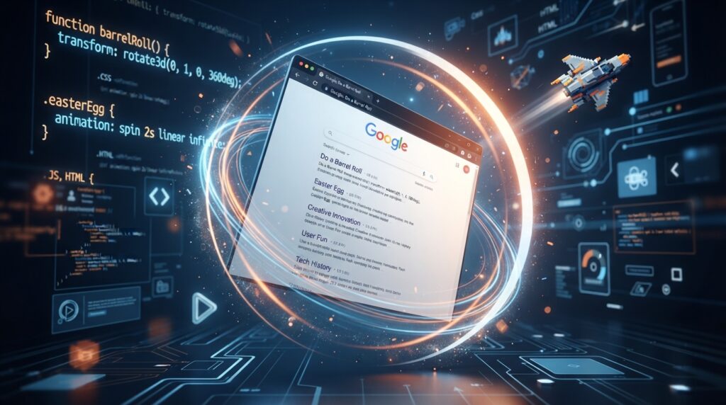 Why Did Google Create the Barrel Roll Easter Egg?
