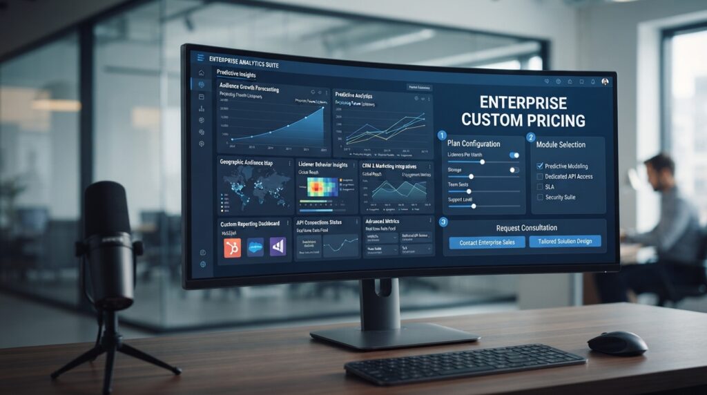 BackToFrontShow Enterprise — Custom Pricing