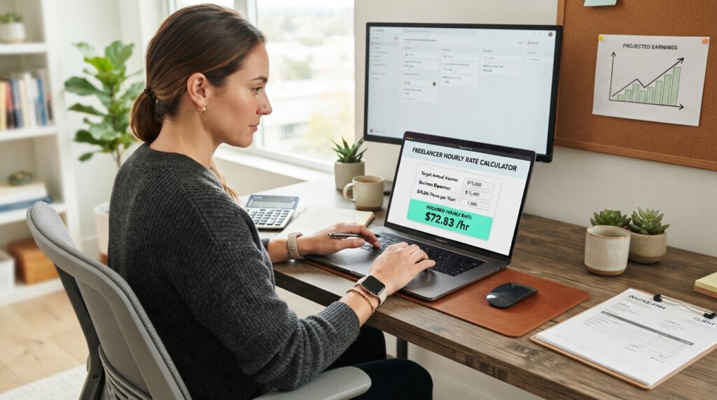 Freelancer Hourly Rate Calculator